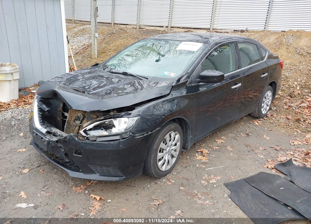 2017 NISSAN SENTRA S VIN: 3N1AB7AP9HY401246