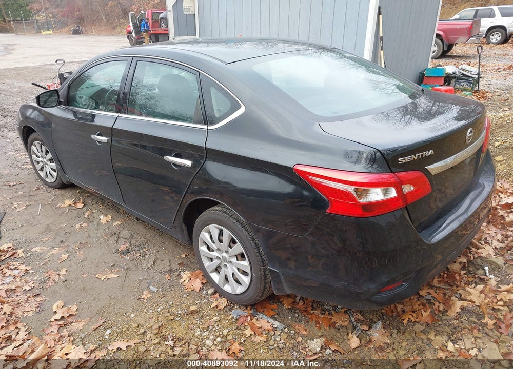 2017 NISSAN SENTRA S VIN: 3N1AB7AP9HY401246