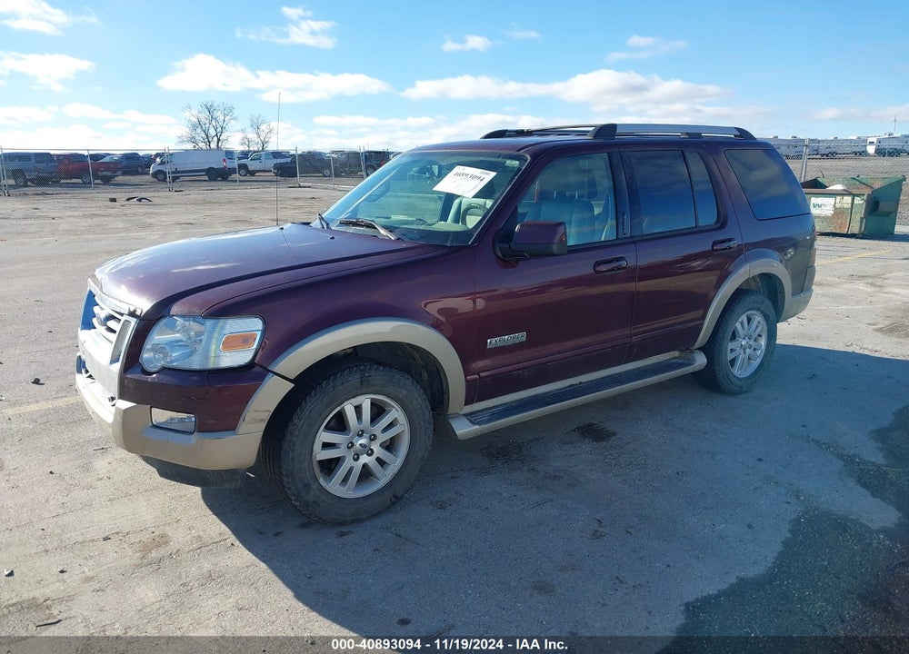 2007 FORD EXPLORER EDDIE BAUER VIN: 1FMEU74E37UB09432
