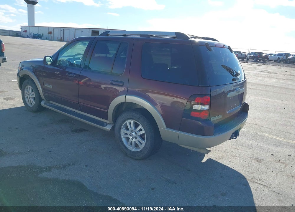 2007 FORD EXPLORER EDDIE BAUER VIN: 1FMEU74E37UB09432