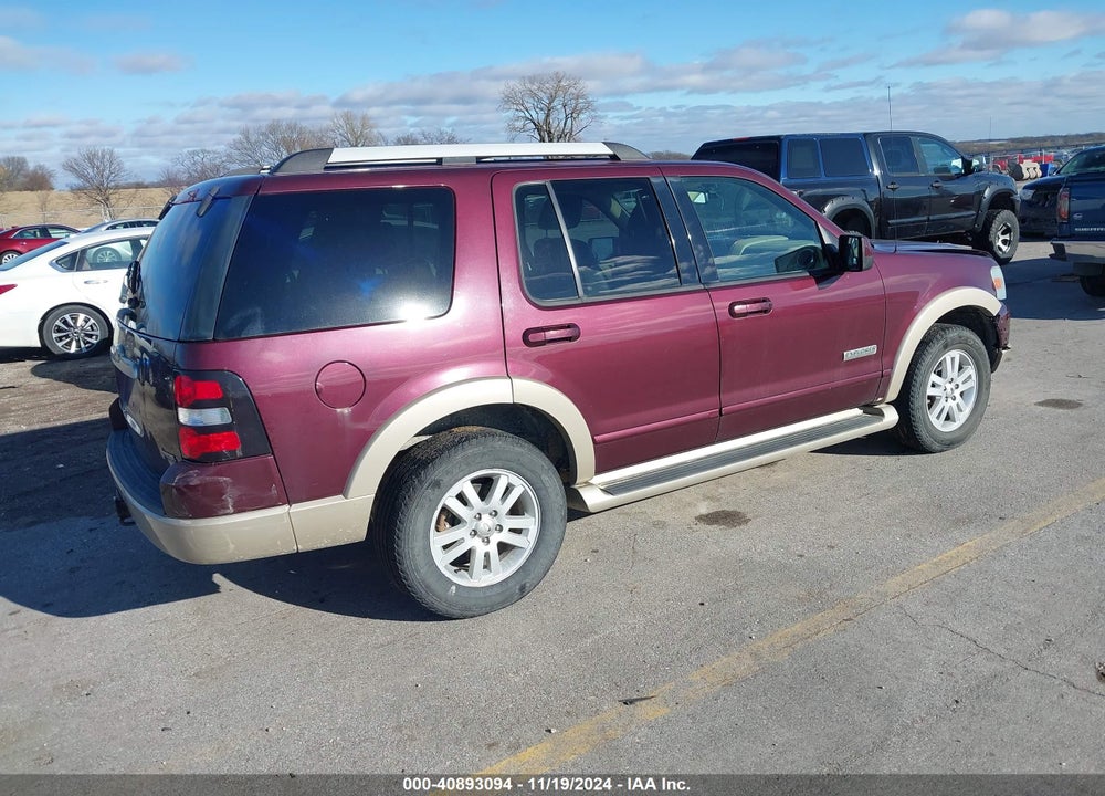 2007 FORD EXPLORER EDDIE BAUER VIN: 1FMEU74E37UB09432