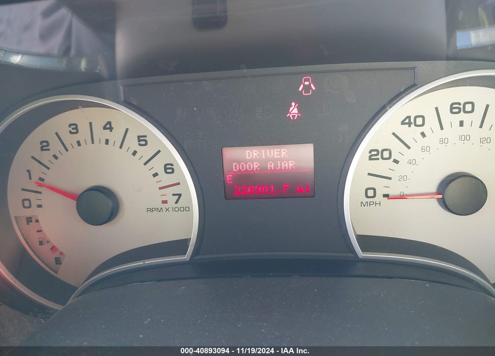 2007 FORD EXPLORER EDDIE BAUER VIN: 1FMEU74E37UB09432