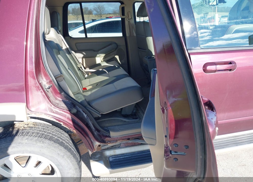 2007 FORD EXPLORER EDDIE BAUER VIN: 1FMEU74E37UB09432