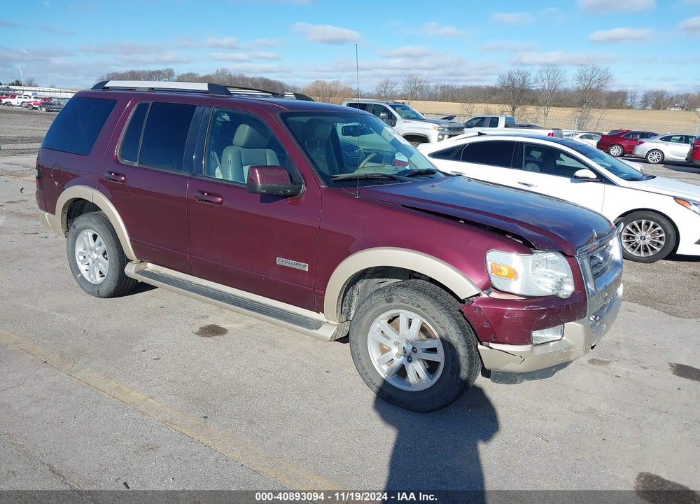 2007 FORD EXPLORER EDDIE BAUER VIN: 1FMEU74E37UB09432