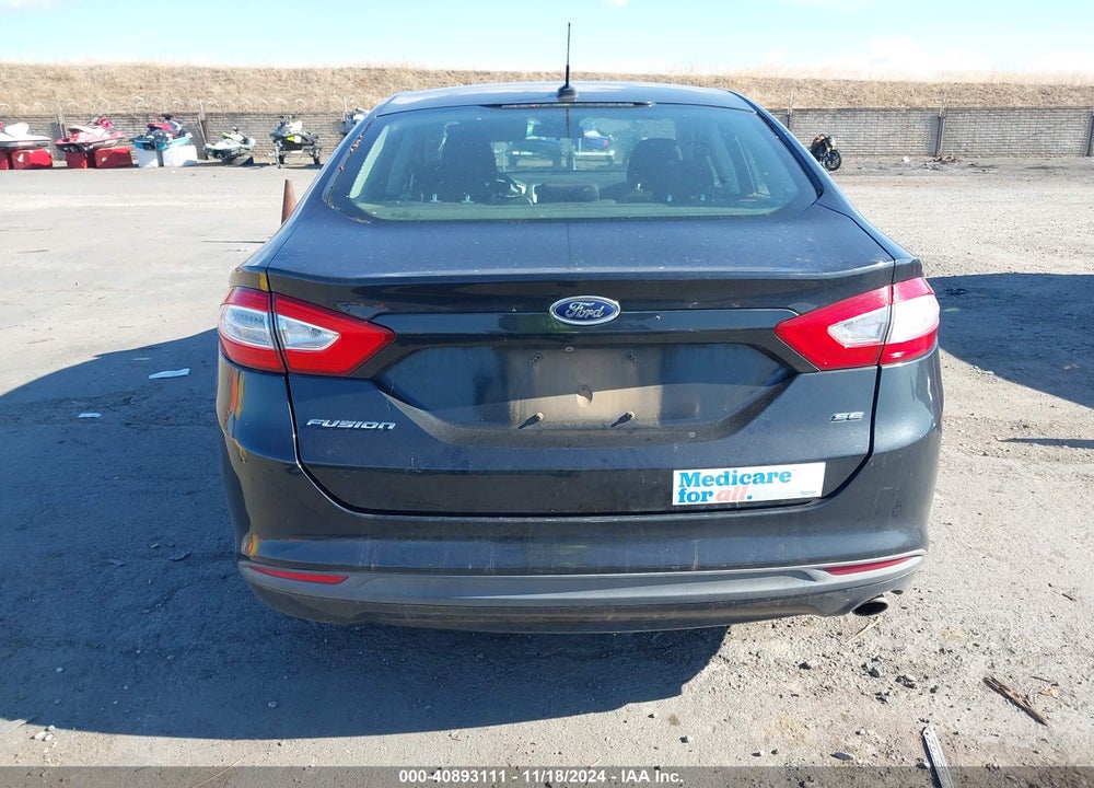 2015 FORD FUSION SE VIN: 3FA6P0H78FR161900