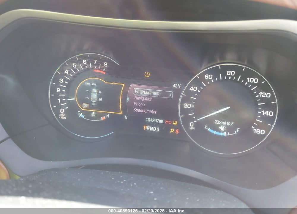 2018 LINCOLN MKZ VIN: 3LN6L5G97JR607934