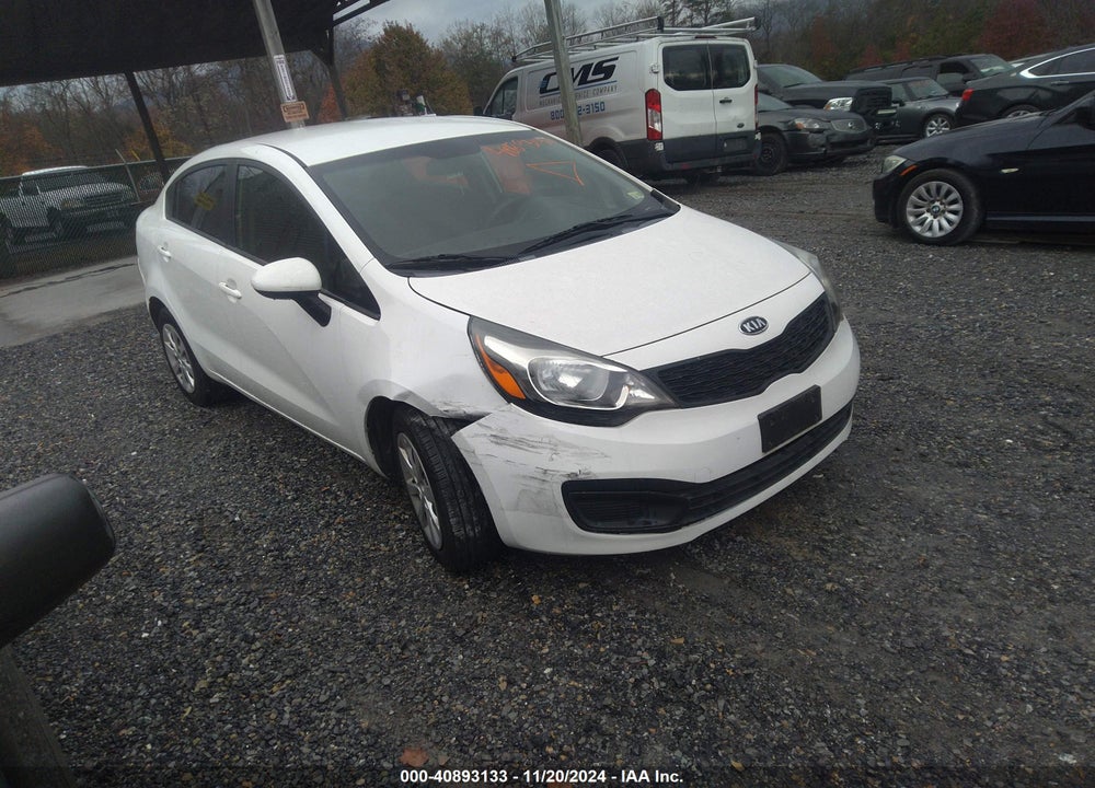 2012 KIA RIO LX VIN: KNADM4A32C6089901