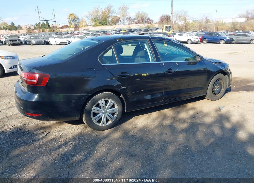 2017 VOLKSWAGEN JETTA 1.4T S VIN: 3VW2B7AJ0HM304809