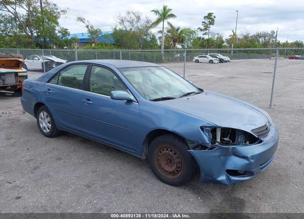 2003 TOYOTA CAMRY LE VIN: JTDBE32K630235534