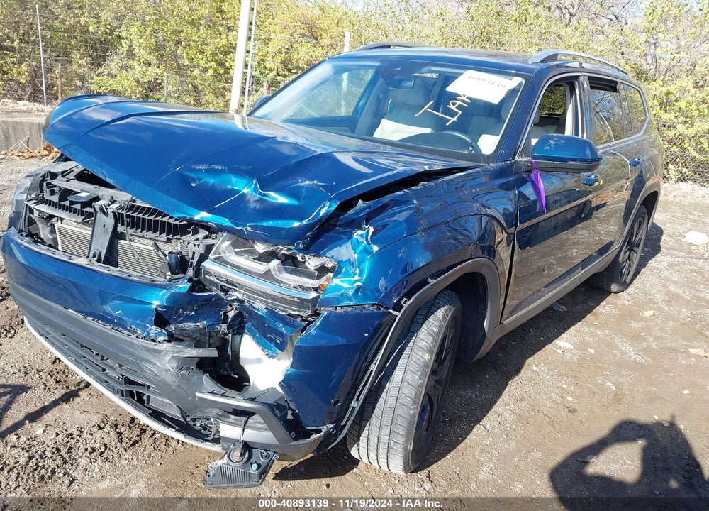 2019 VOLKSWAGEN ATLAS 3.6L V6 SEL PREMIUM VIN: 1V2NR2CAXKC576013
