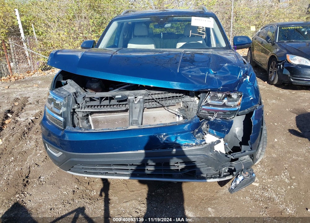 2019 VOLKSWAGEN ATLAS 3.6L V6 SEL PREMIUM VIN: 1V2NR2CAXKC576013
