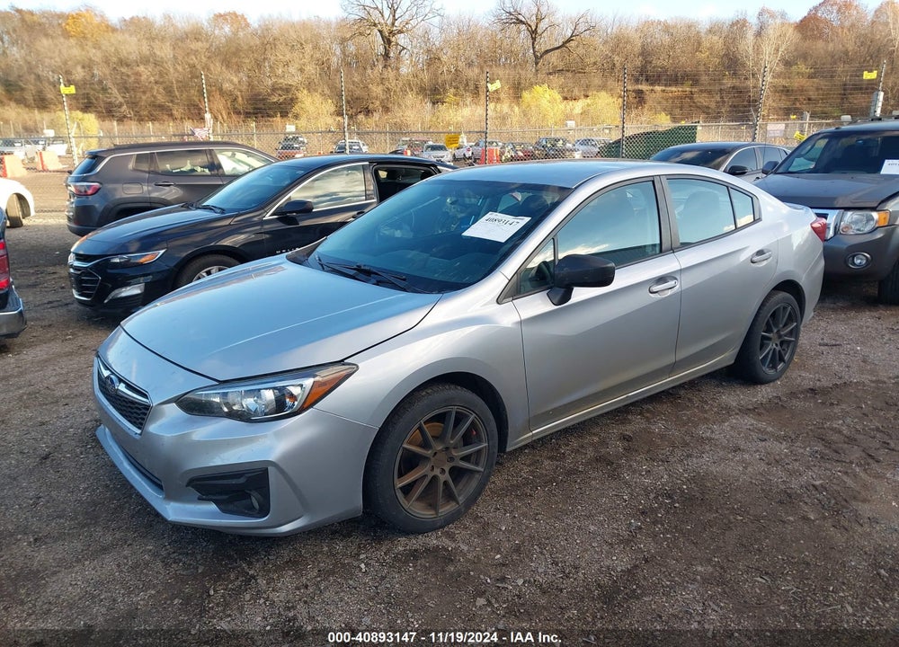 2019 SUBARU IMPREZA 2.0I VIN: 4S3GKAA66K1612606