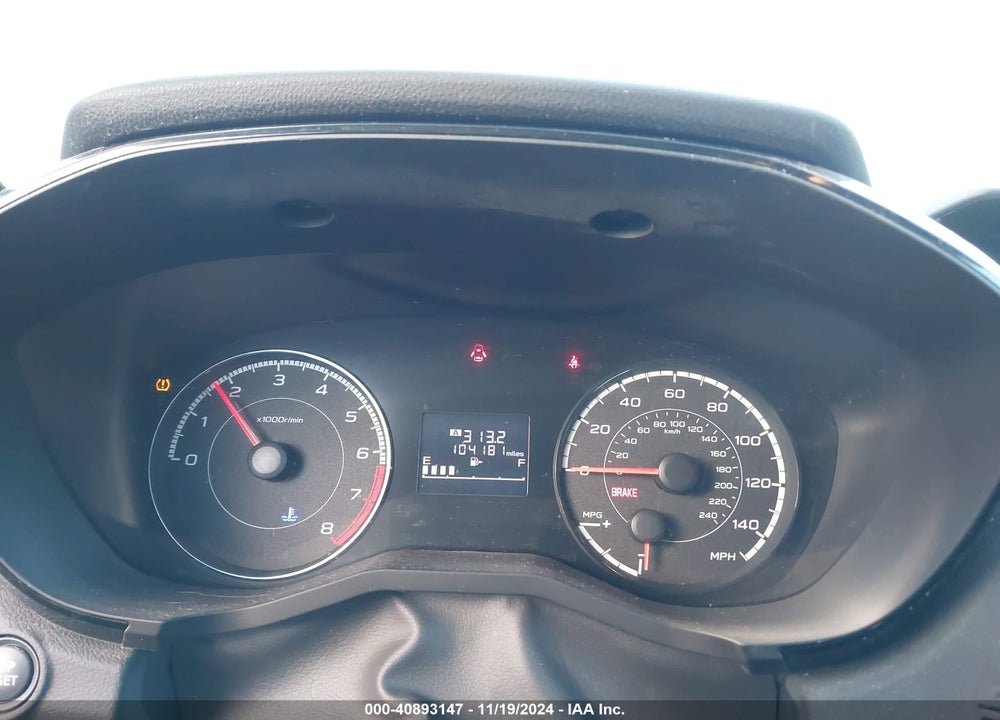 2019 SUBARU IMPREZA 2.0I VIN: 4S3GKAA66K1612606