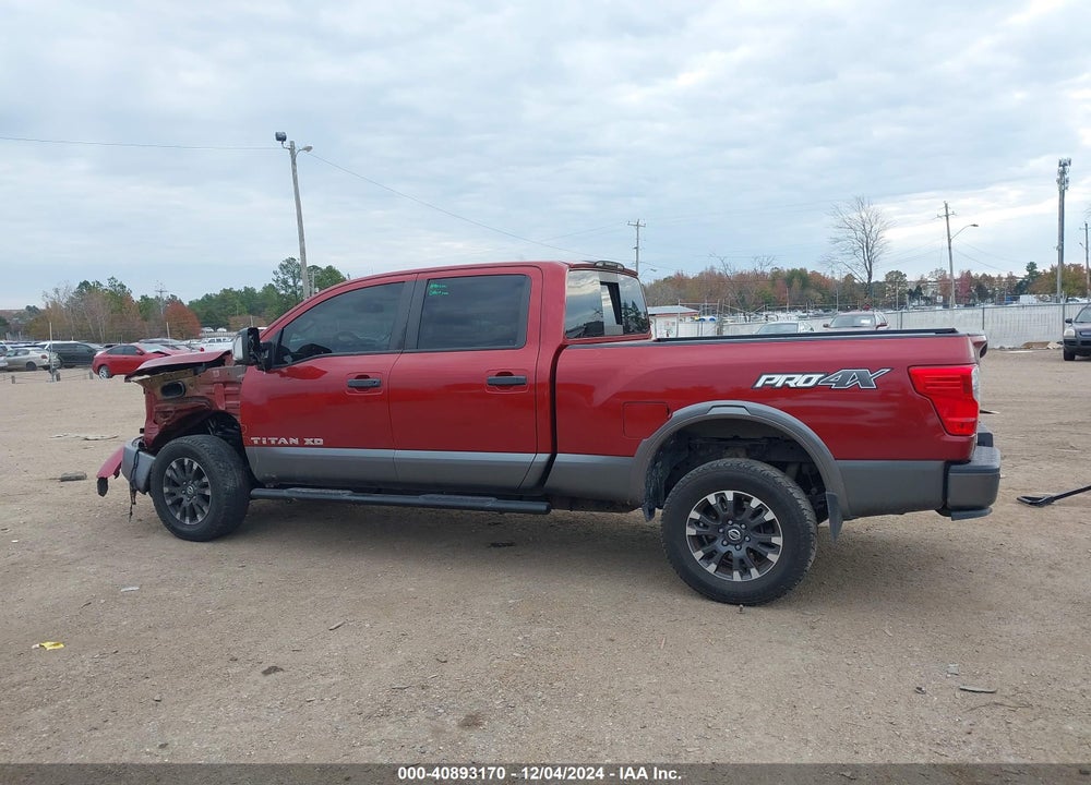 2017 NISSAN TITAN XD PRO-4X DIESEL VIN: 1N6BA1F42HN506883