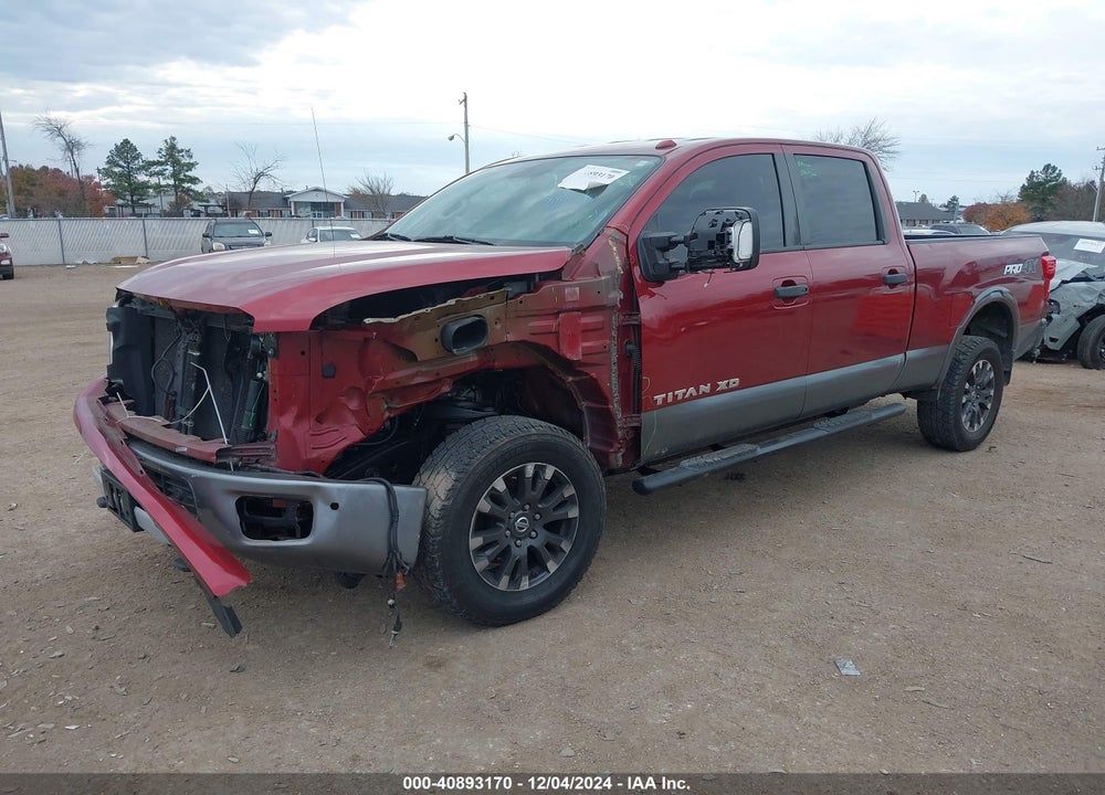 2017 NISSAN TITAN XD PRO-4X DIESEL VIN: 1N6BA1F42HN506883