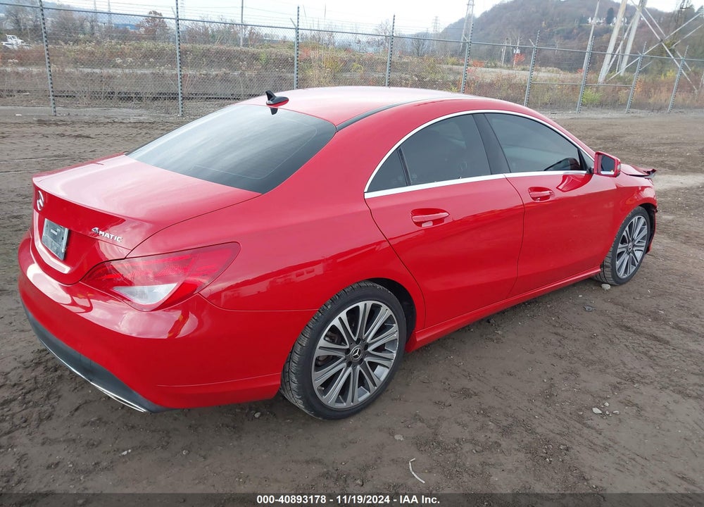 2019 MERCEDES-BENZ CLA 250 4MATIC VIN: WDDSJ4GB3KN763954
