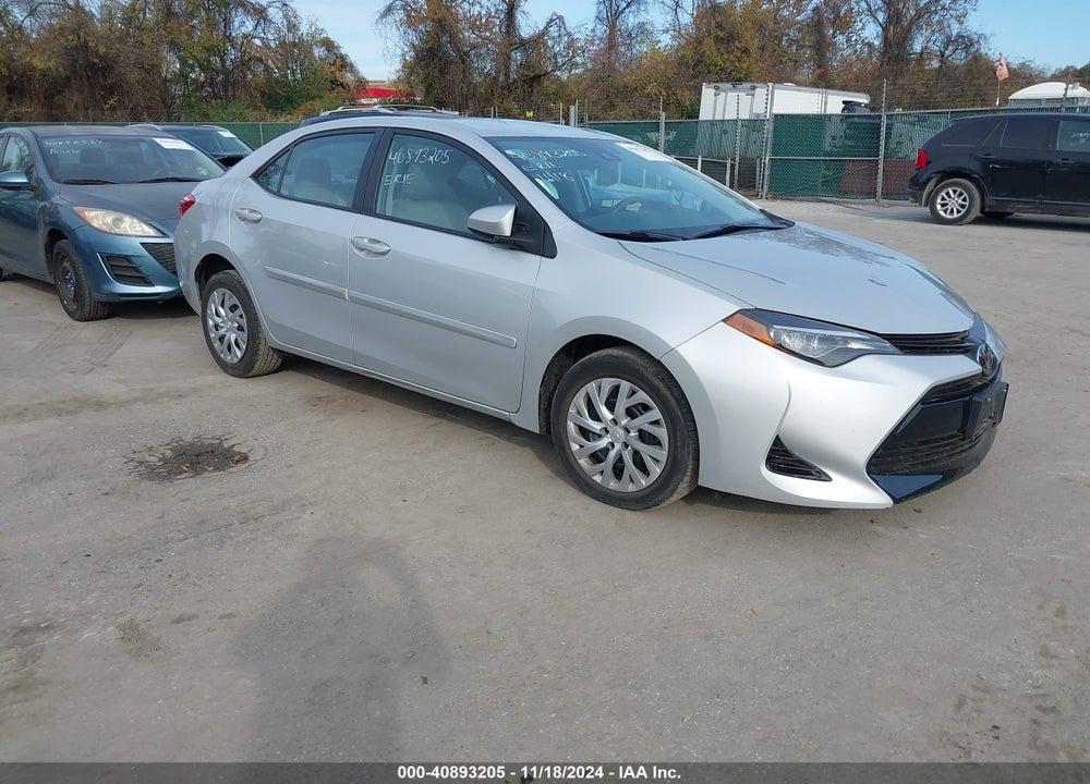 2018 TOYOTA COROLLA LE VIN: 2T1BURHE6JC039345