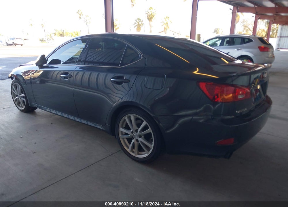 2006 LEXUS IS 350 VIN: JTHBE262562002451