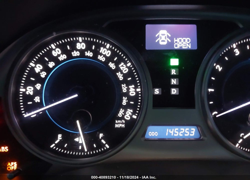 2006 LEXUS IS 350 VIN: JTHBE262562002451