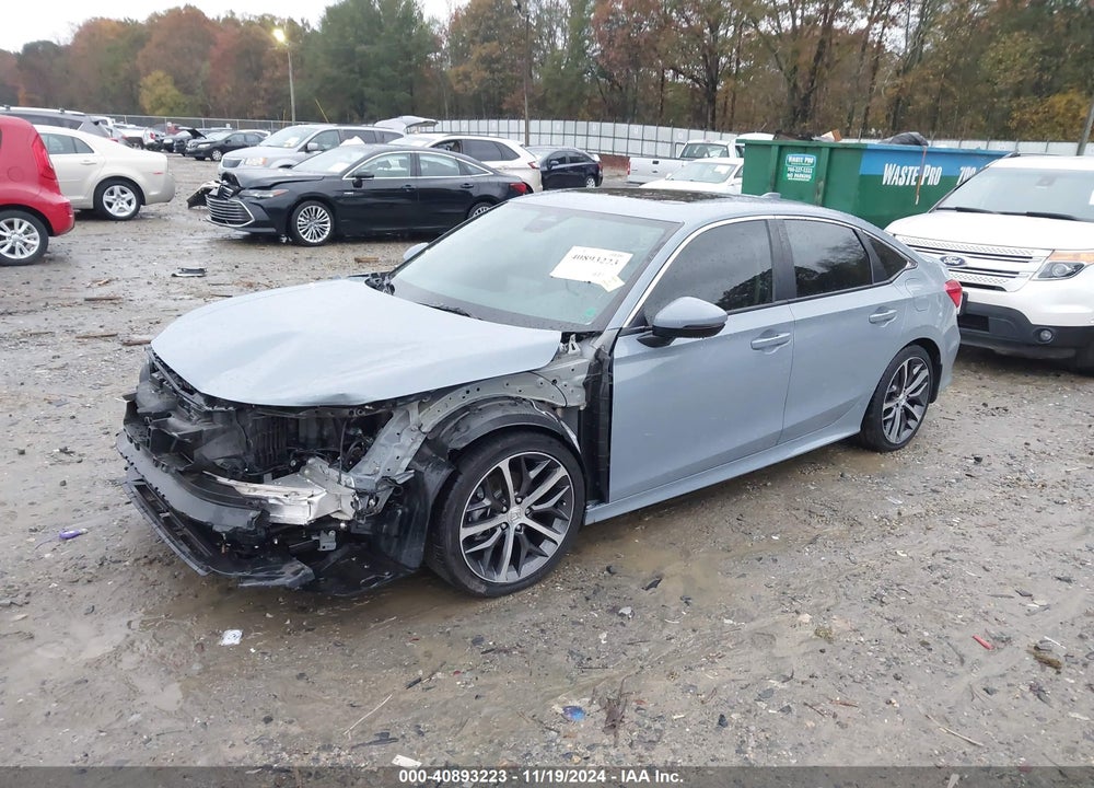 2023 HONDA CIVIC TOURING VIN: 2HGFE1F92PH305577