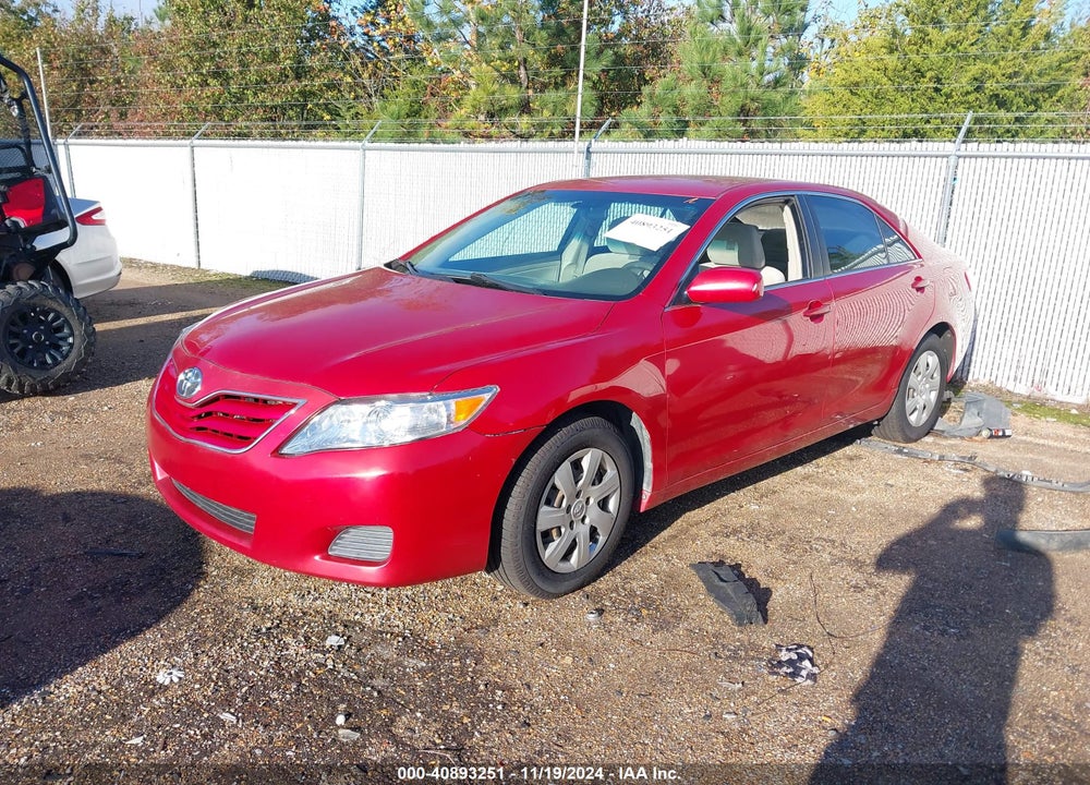 2010 TOYOTA CAMRY LE VIN: 4T1BF3EK7AU023347