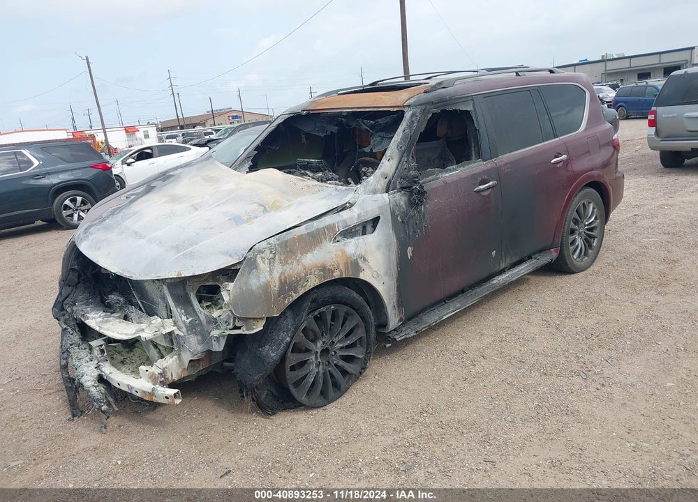 2022 NISSAN ARMADA PLATINUM 2WD VIN: JN8AY2DA0N9393808