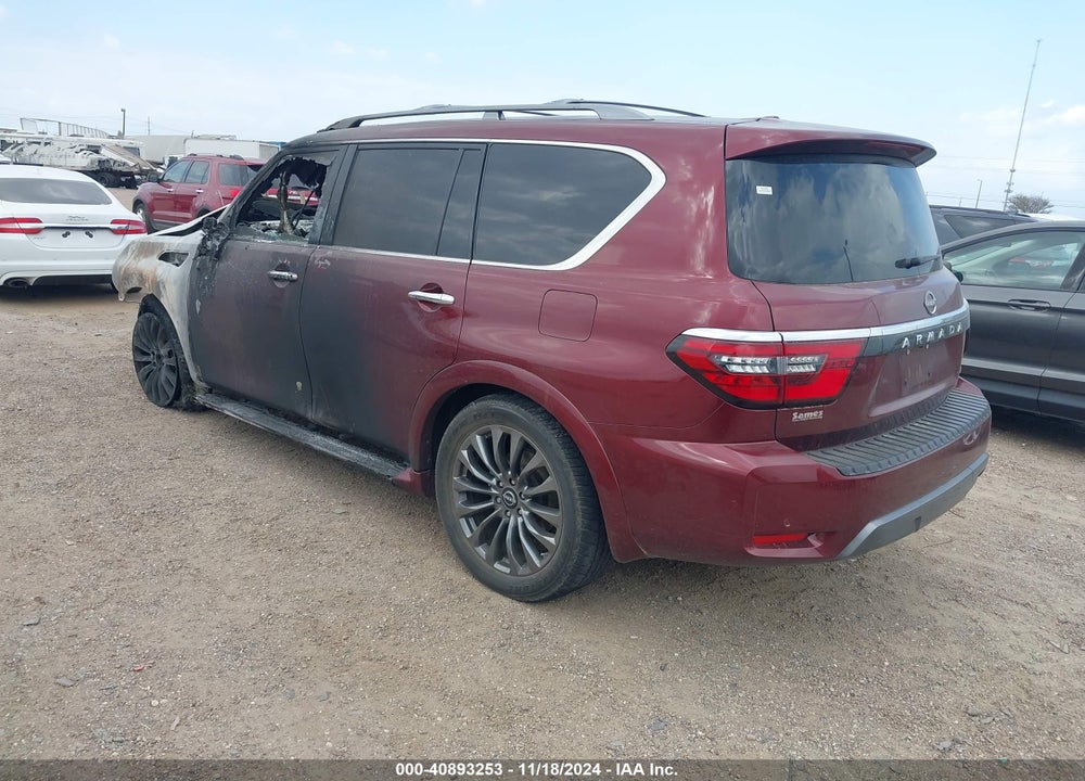2022 NISSAN ARMADA PLATINUM 2WD VIN: JN8AY2DA0N9393808