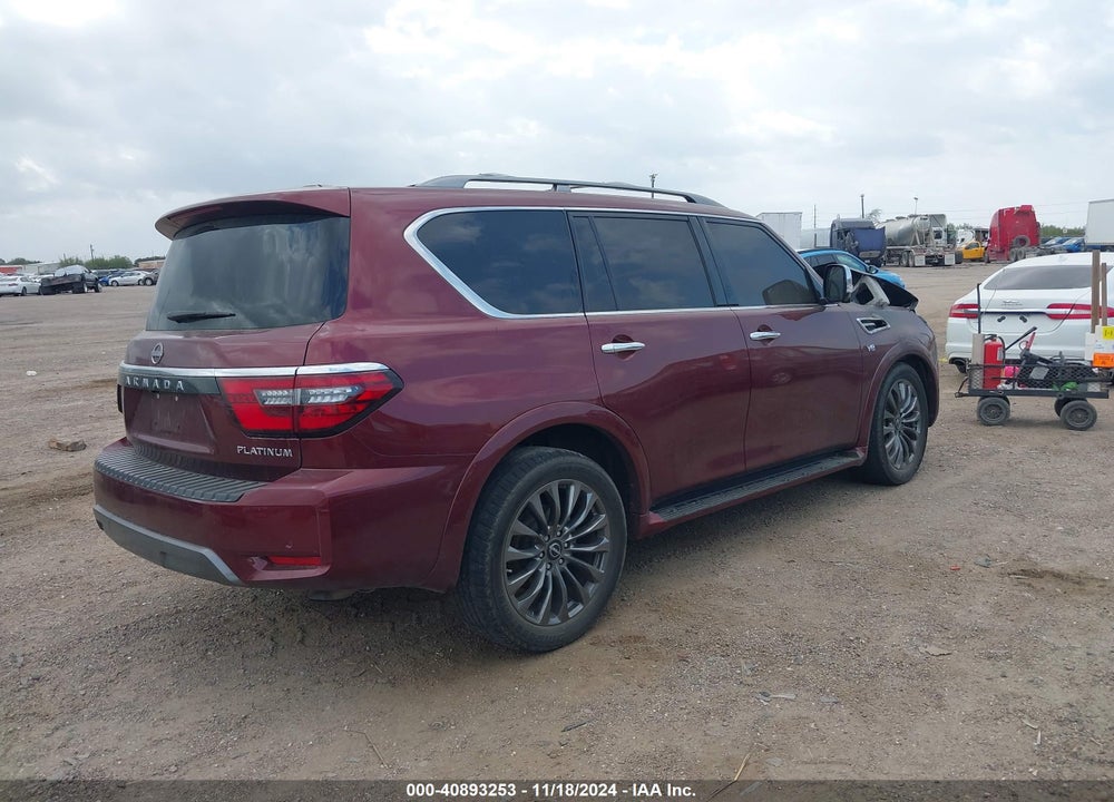 2022 NISSAN ARMADA PLATINUM 2WD VIN: JN8AY2DA0N9393808