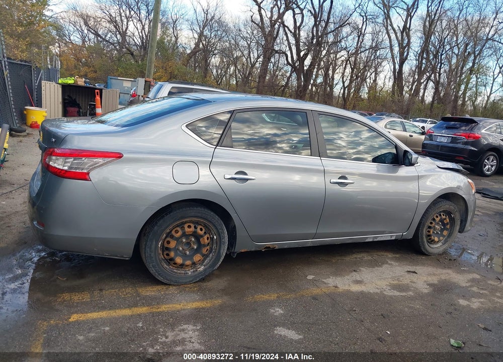 2014 NISSAN SENTRA SV VIN: 3N1AB7AP4EL633777
