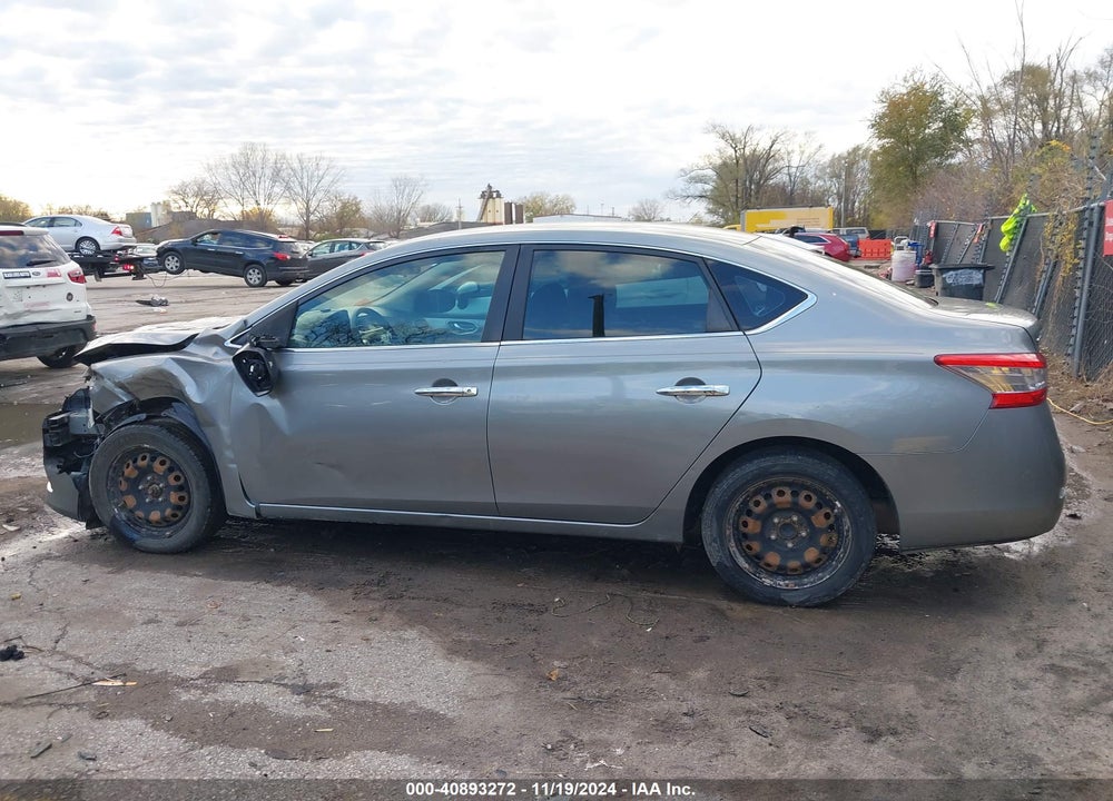 2014 NISSAN SENTRA SV VIN: 3N1AB7AP4EL633777