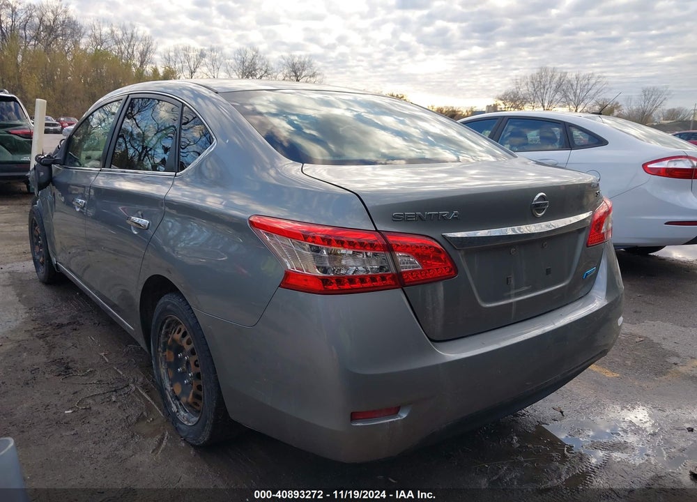 2014 NISSAN SENTRA SV VIN: 3N1AB7AP4EL633777