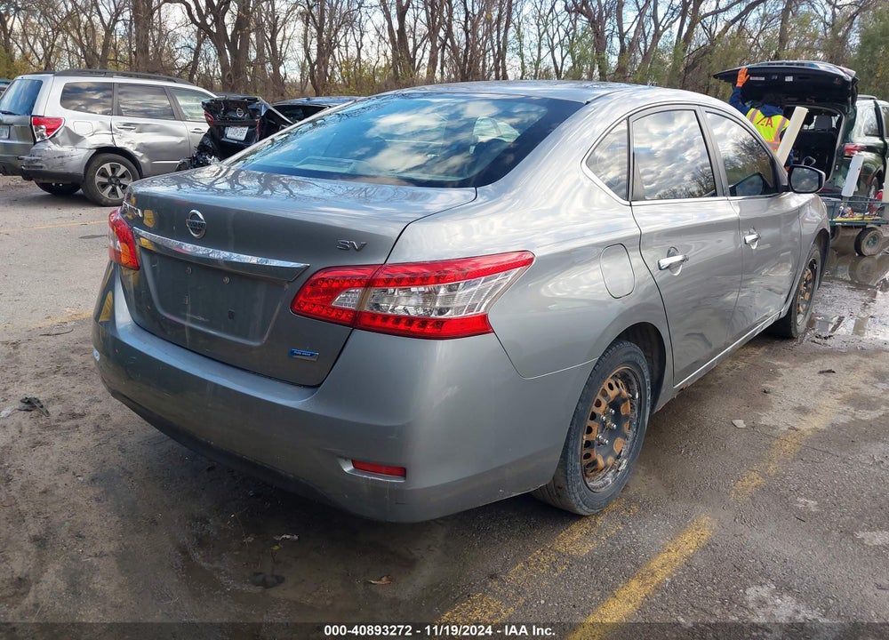 2014 NISSAN SENTRA SV VIN: 3N1AB7AP4EL633777
