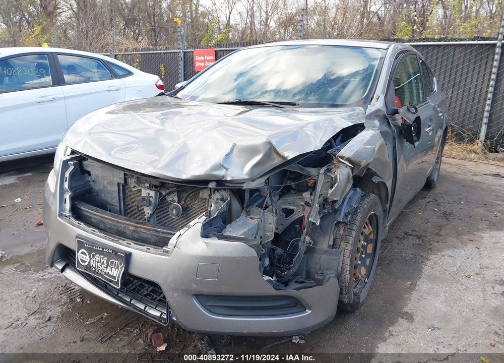 2014 NISSAN SENTRA SV VIN: 3N1AB7AP4EL633777