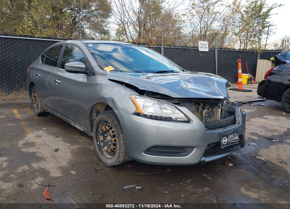 2014 NISSAN SENTRA SV VIN: 3N1AB7AP4EL633777