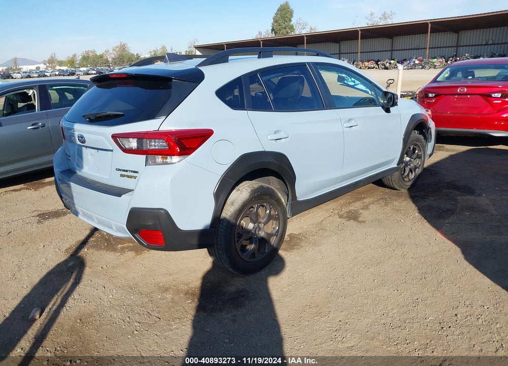 2022 SUBARU CROSSTREK SPORT VIN: JF2GTHRC3NH214234