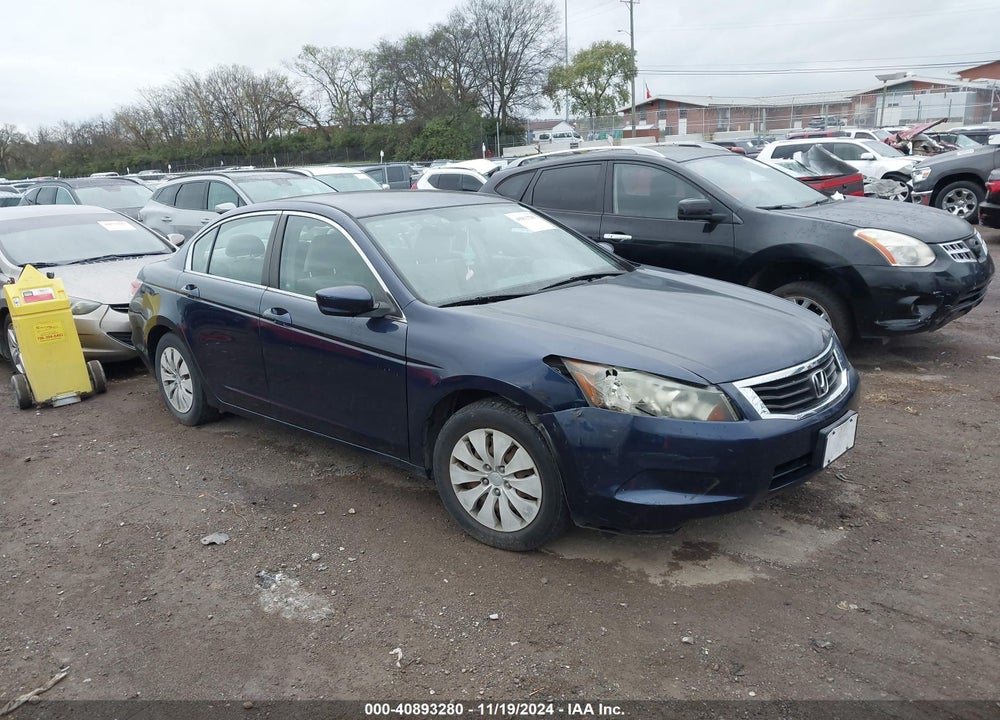 2008 HONDA ACCORD 2.4 LX VIN: 1HGCP263X8A140506
