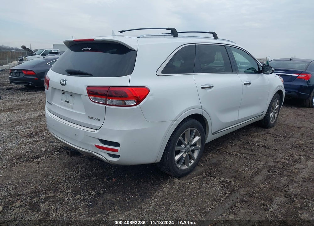 2016 KIA SORENTO 3.3L SXL VIN: 5XYPKDA5XGG097464