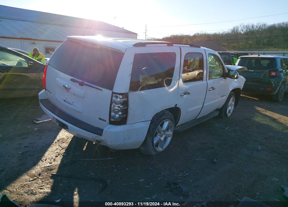 2008 CHEVROLET TAHOE LTZ VIN: 1GNFK13048R105449