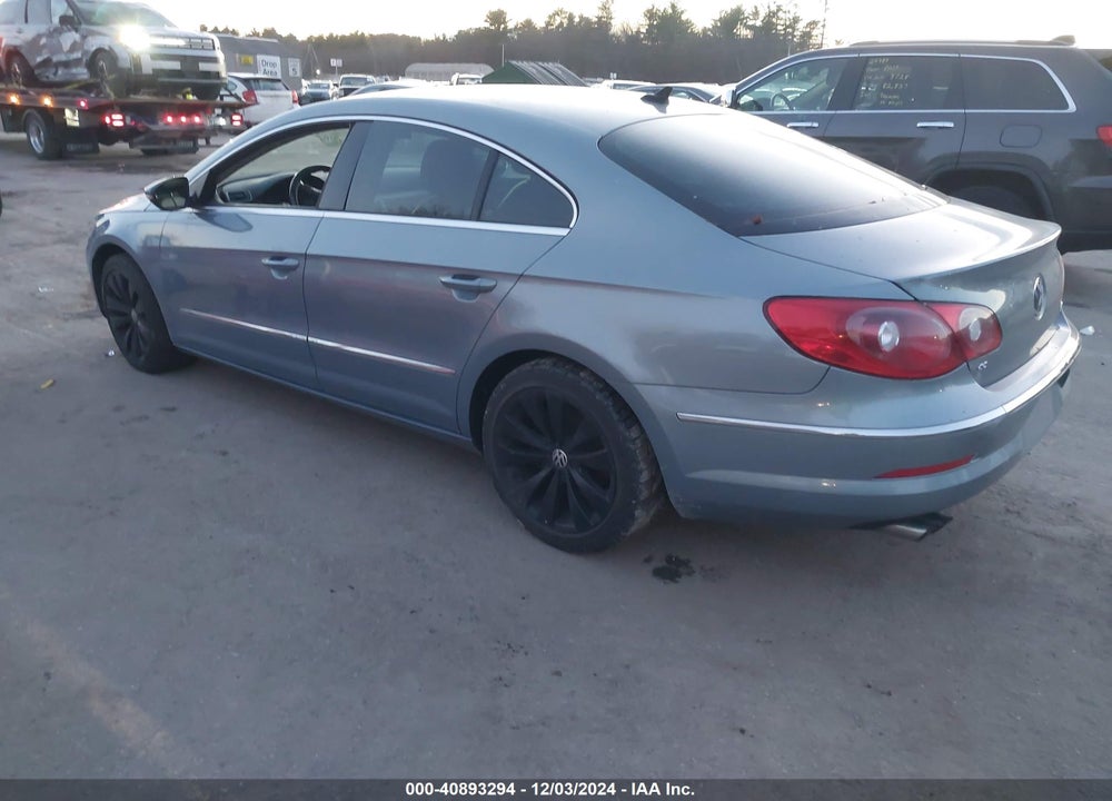 2012 VOLKSWAGEN CC SPORT VIN: WVWMP7AN5CE548454