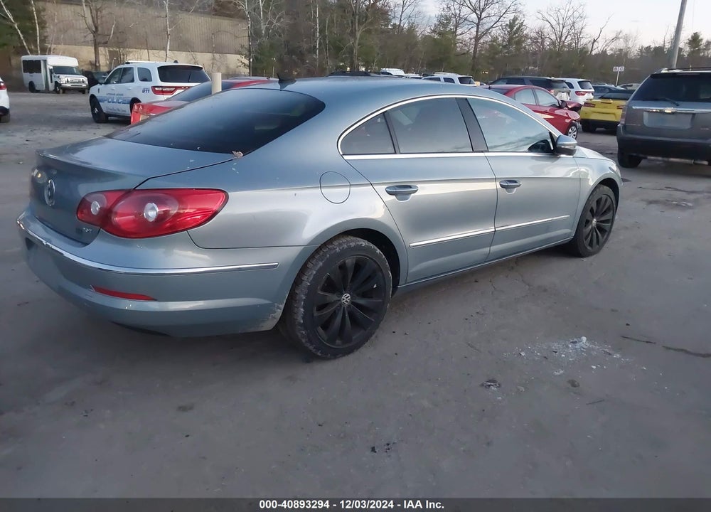 2012 VOLKSWAGEN CC SPORT VIN: WVWMP7AN5CE548454