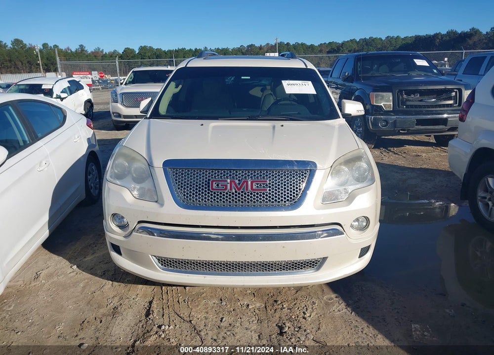 2012 GMC ACADIA DENALI VIN: 1GKKRTED4CJ390552
