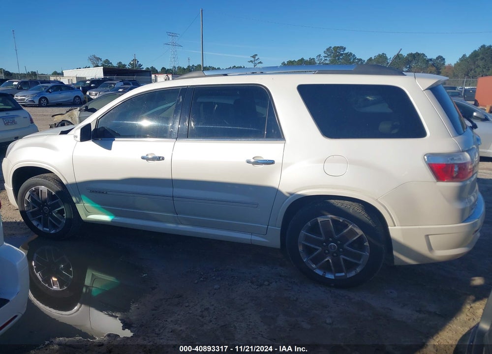 2012 GMC ACADIA DENALI VIN: 1GKKRTED4CJ390552