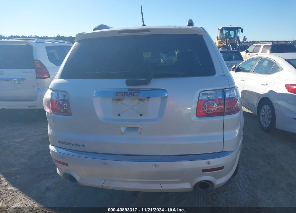 2012 GMC ACADIA DENALI VIN: 1GKKRTED4CJ390552