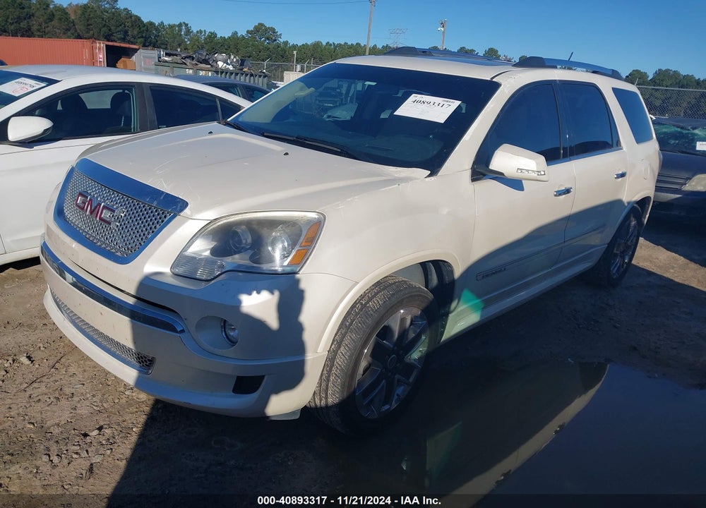 2012 GMC ACADIA DENALI VIN: 1GKKRTED4CJ390552