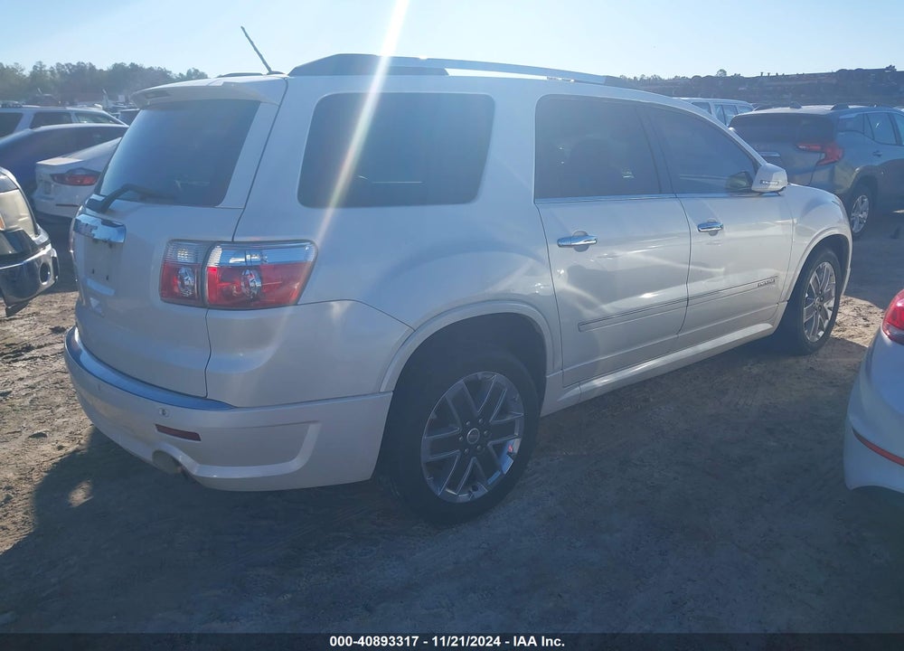 2012 GMC ACADIA DENALI VIN: 1GKKRTED4CJ390552