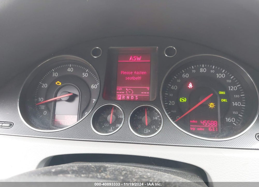 2007 VOLKSWAGEN PASSAT 3.6 VIN: WVWBU73C47E193956
