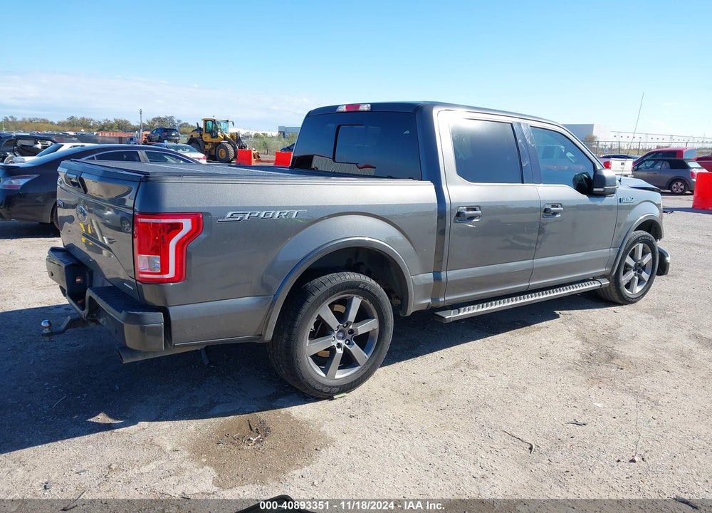 2016 FORD F150 VIN: 1FTEW1CF6GKD59717