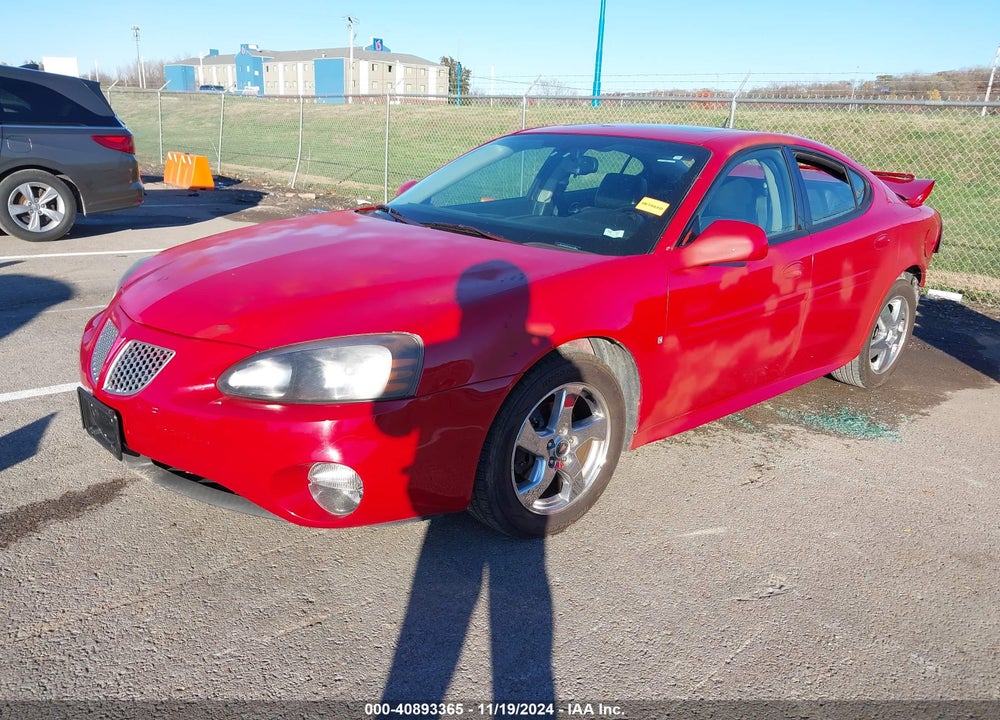 2007 PONTIAC GRAND PRIX VIN: 2G2WP582071221612