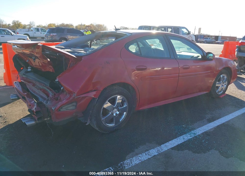 2007 PONTIAC GRAND PRIX VIN: 2G2WP582071221612