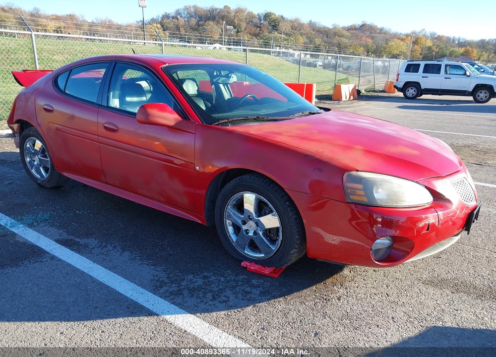 2007 PONTIAC GRAND PRIX VIN: 2G2WP582071221612